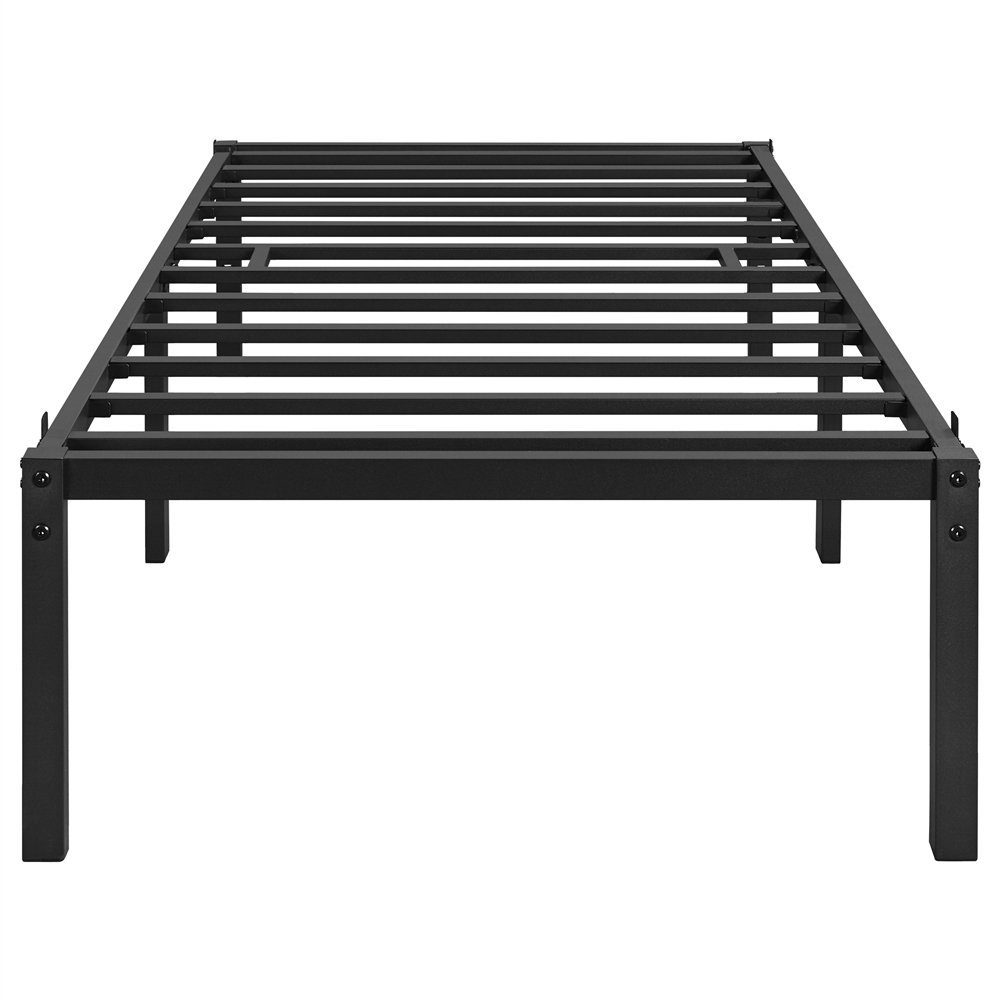 Yaheetech Bettgestell, Metallbett Modern Jugendbett mit Lattenrost