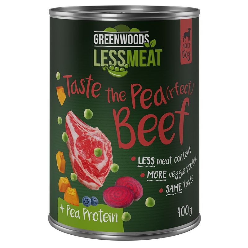Greenwoods Less Meat Peas kräftigen Erbsen 6 x 400 g