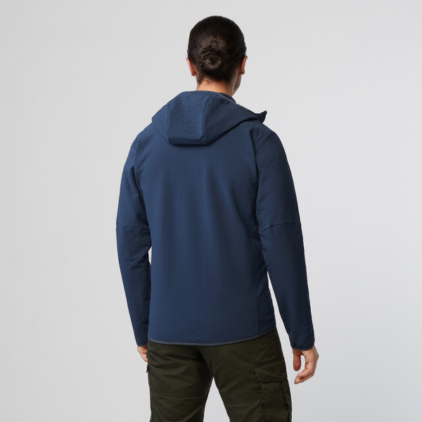 M' S R2 TECHFACE HOODY Herren - Fleecejacke