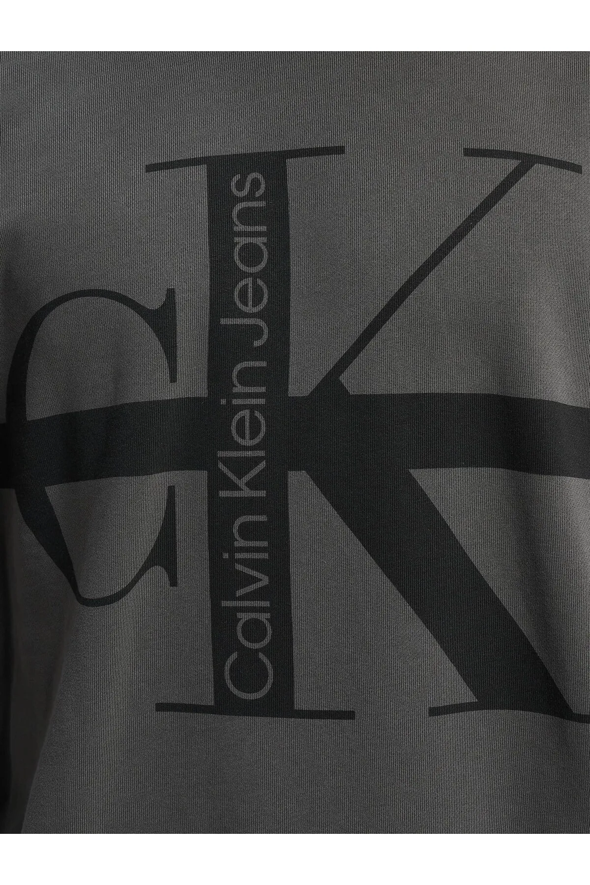 Calvin Klein  Unisex Calvin Klein Jeans Pullover mit gewaschenen Streifen