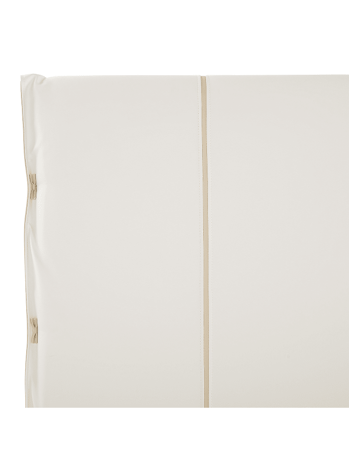 Beliani Doppelbett BETIN in Weiß - (W) 220 x (H) 118 x (L) 230 cm günstig kaufen onesize