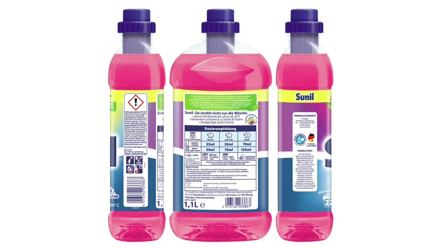 Sunil Colorwaschmittel flüssig 22WL 1.1 l