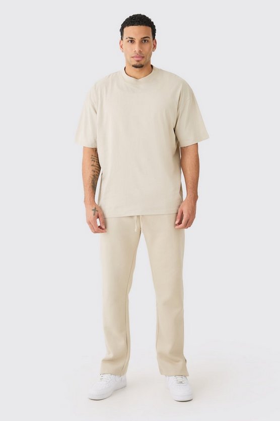 Oversize Man Signature T-Shirt und Jogginghose