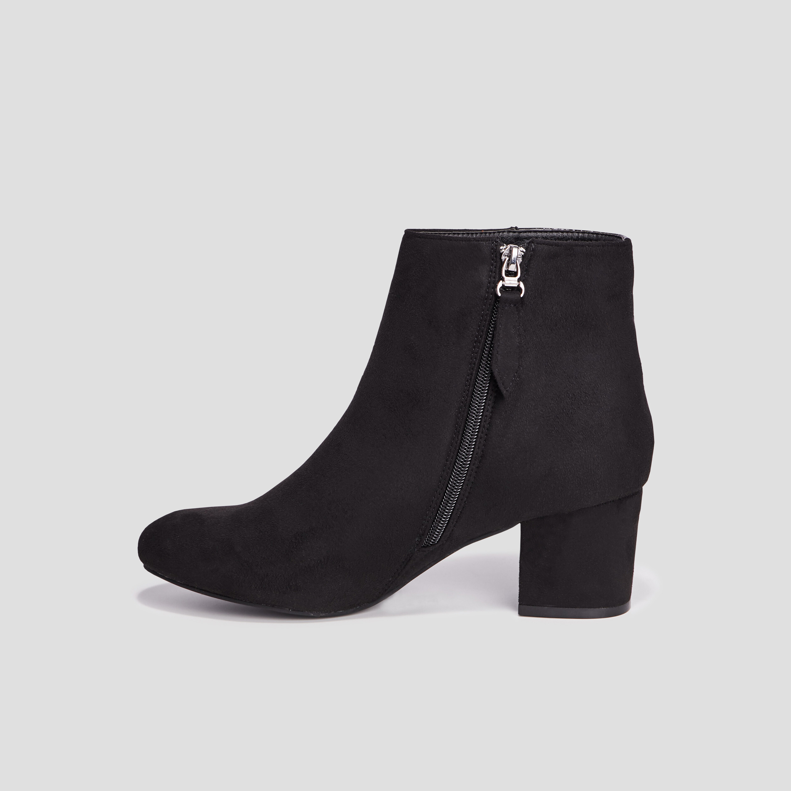 Bottines à talons noir femme | La Halle