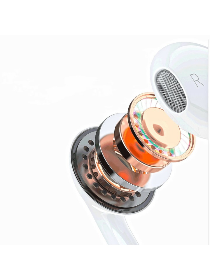 COFI 1453 Dudao X14PROL-W1 In-Ear-Kopfhörer mit iPhone Anschluss weiß in weiß günstig kaufen onesize