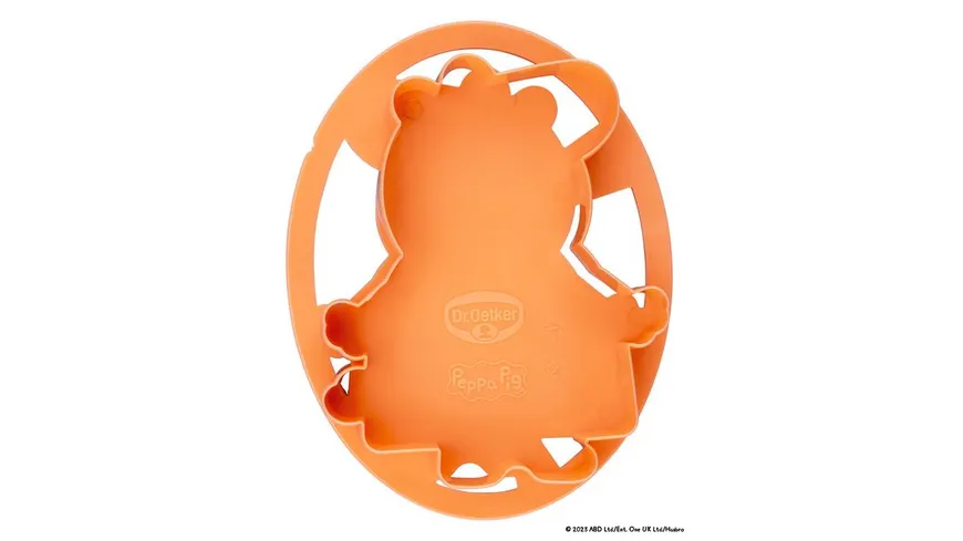 Dr.Oetker Präge-Ausstecher-Set Peppa 4-teilig türkis, blau, rot, orange