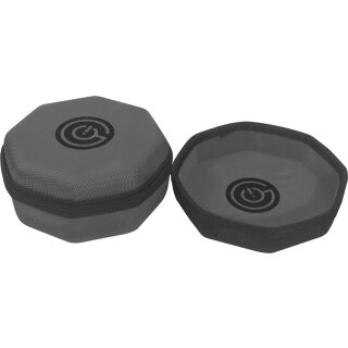 Dice Case Grey Black