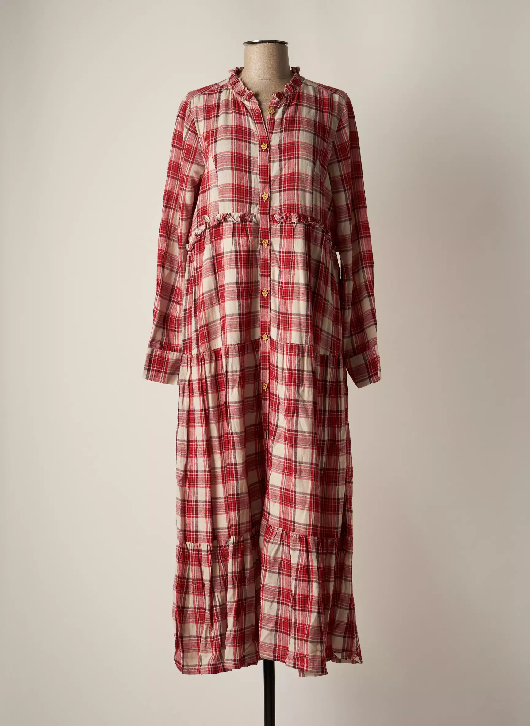 Chicosoleil Robes Longues Femme couleur rouge