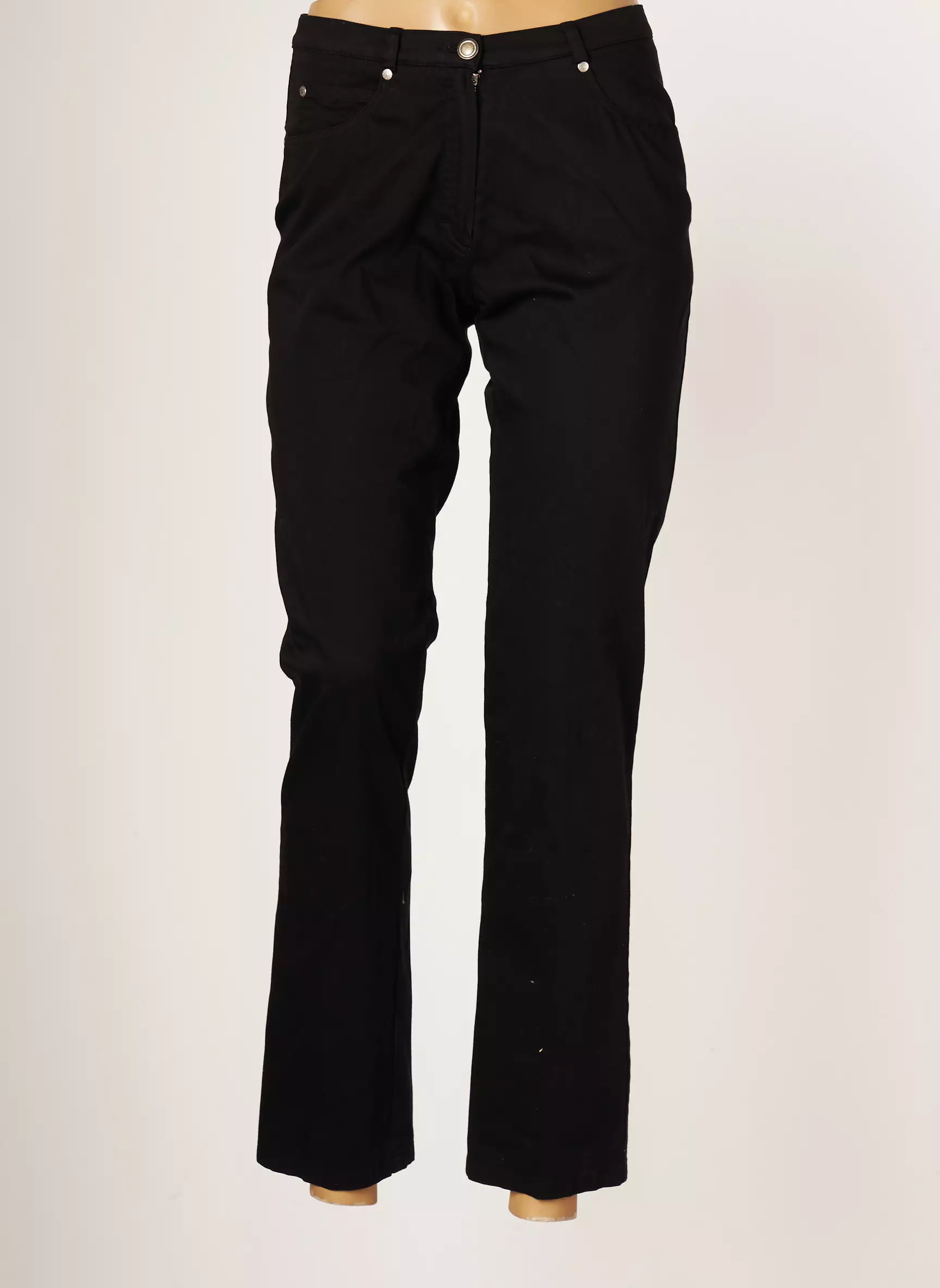 Jumfil Pantalons Droits Femme couleur noir