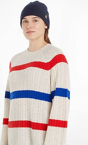 TOMMY HILFIGER Damen Kaschmirmütze CASHMERE CHIC BEANIE