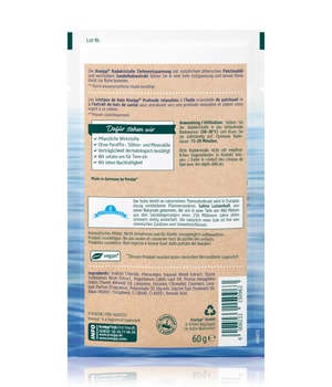 Kneipp Tiefenentspannung Patchouli & Sandelholz Badesalz-60 g