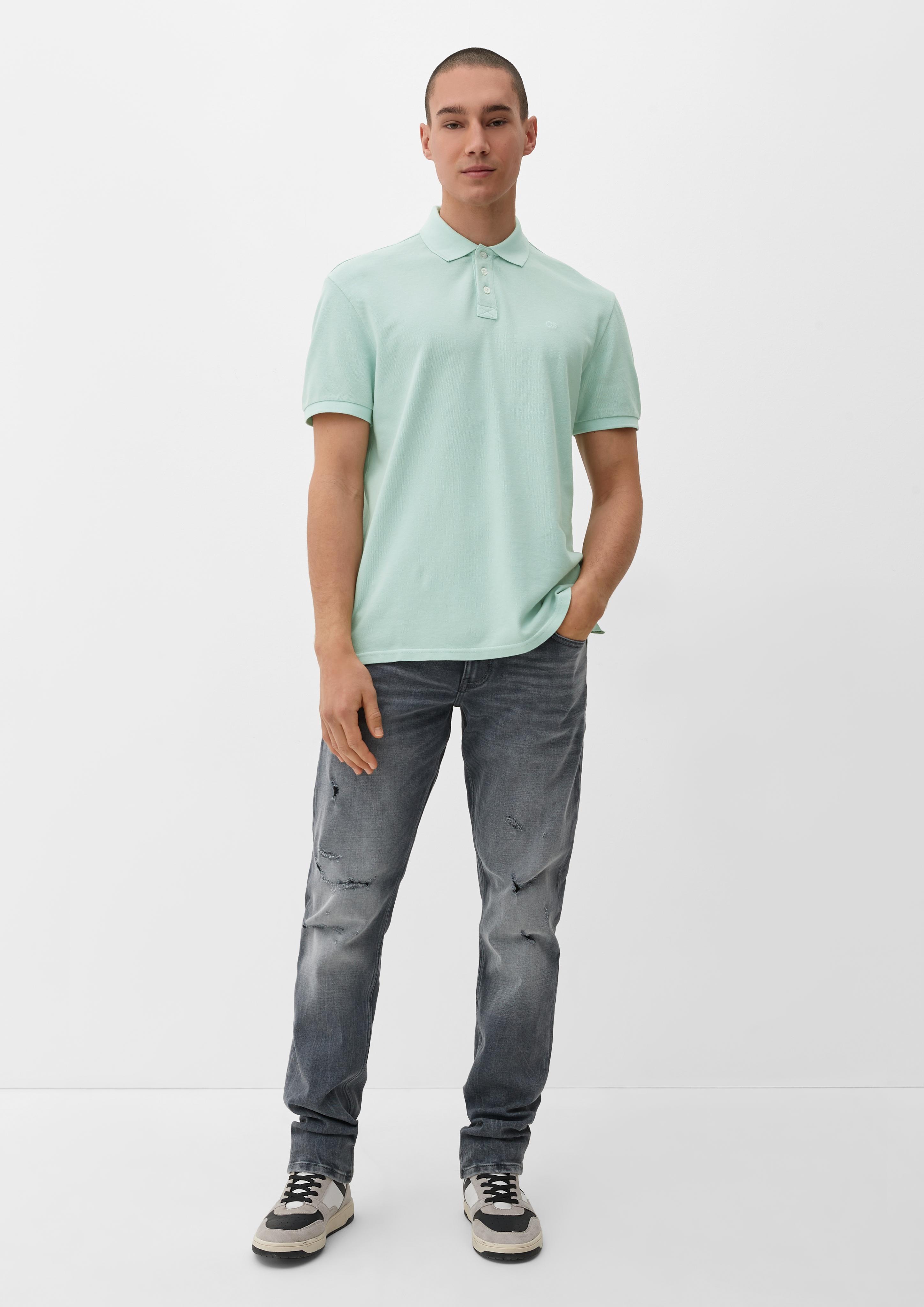 Poloshirt aus Baumwoll-Piqué  2127253-61L0