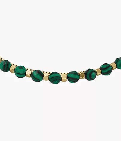 Fossil Armband All Stacked Up Beads Malachit grün