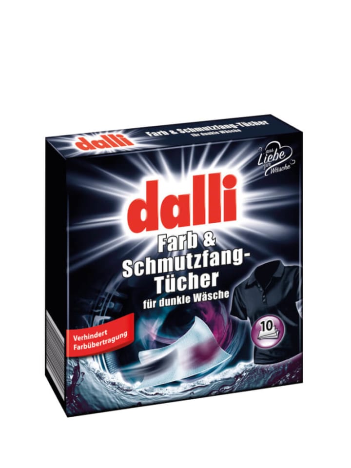DALLI-WERKE Farb- & Schmutzfangtücher für dunkle Wäsche| Alle Textilien | 10 Tücher günstig kaufen onesize