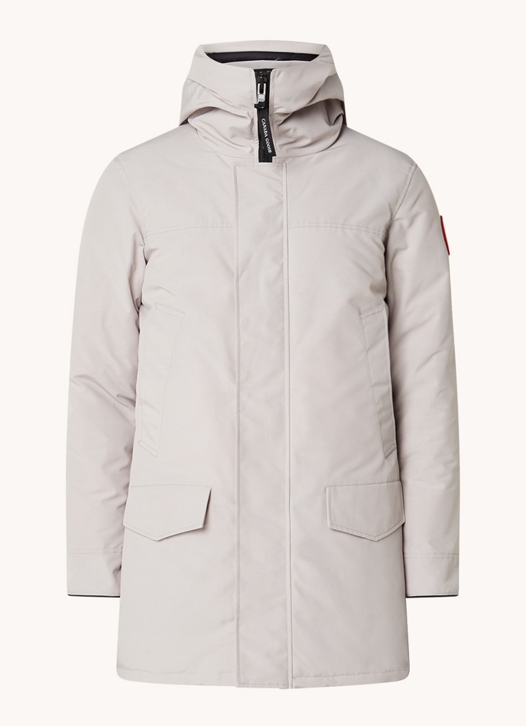 Prošívaná parka Canada Goose Langford s péřovou výplní a prošitými kapsami