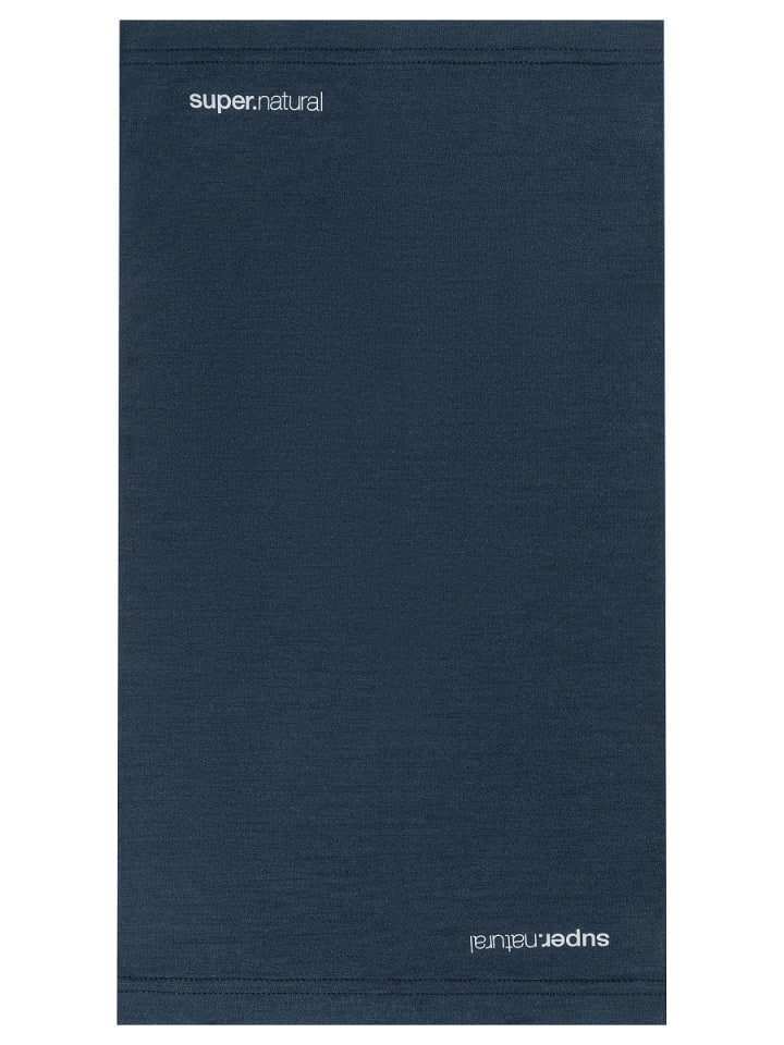 super.natural Merino Multifunktionstuch WANDERLUST NECKWARMER in Blau günstig kaufen onesize