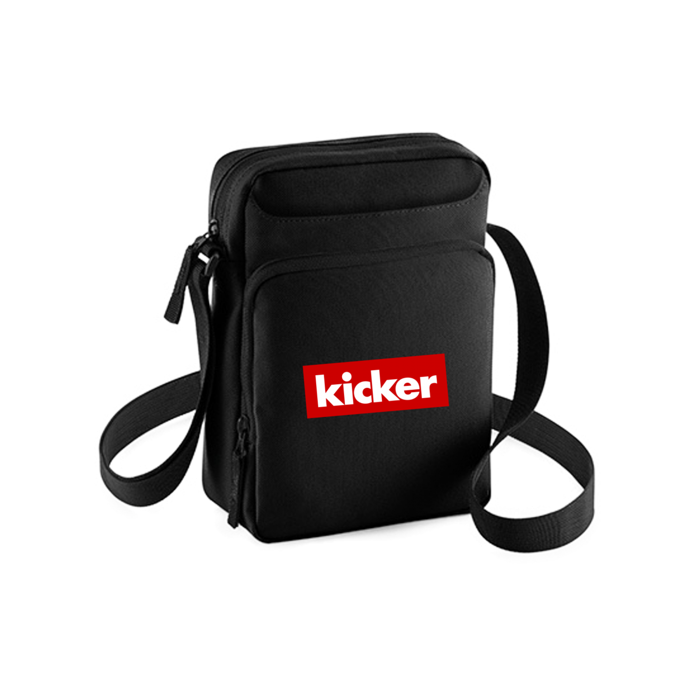 kicker Mini Box Umhängetasche Schwarz