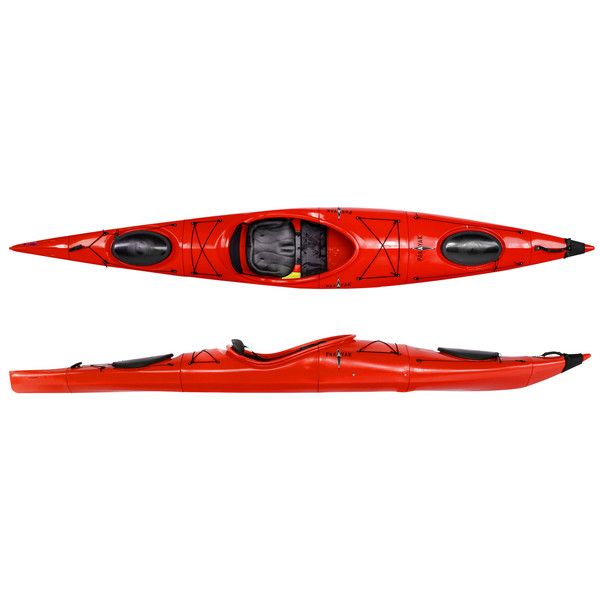 PAKAYAK BLUEFIN 142 CHILI (RED) - Kajak