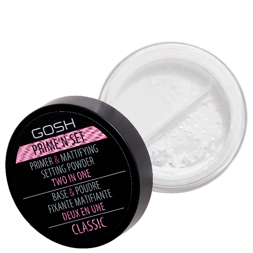 gosh copenhagen Prime'n Set Powder Classic Base et poudre 2 en 1 matifiante et fixante