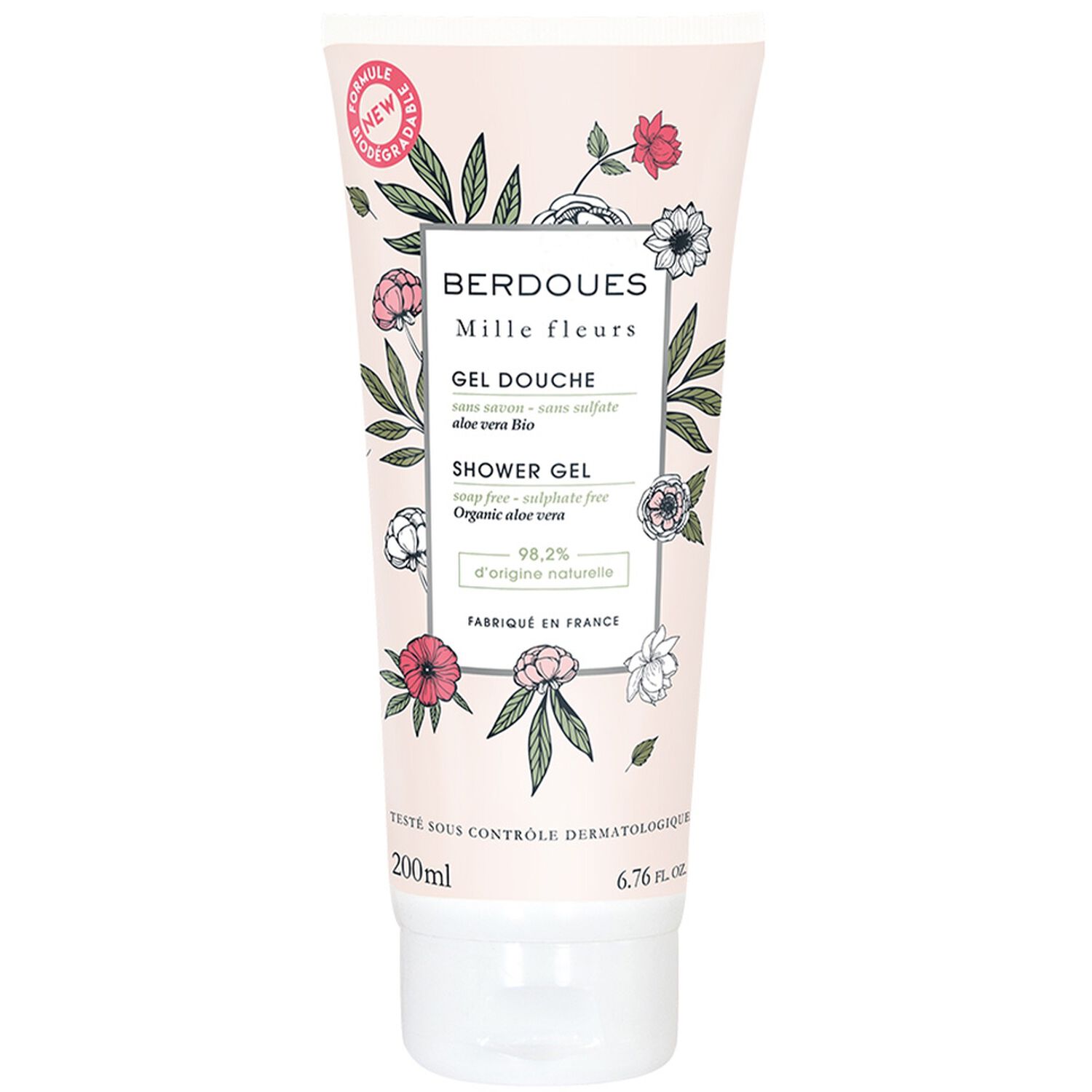 Berdoues Mille Fleurs Hydratation Gel Douche 200 ml