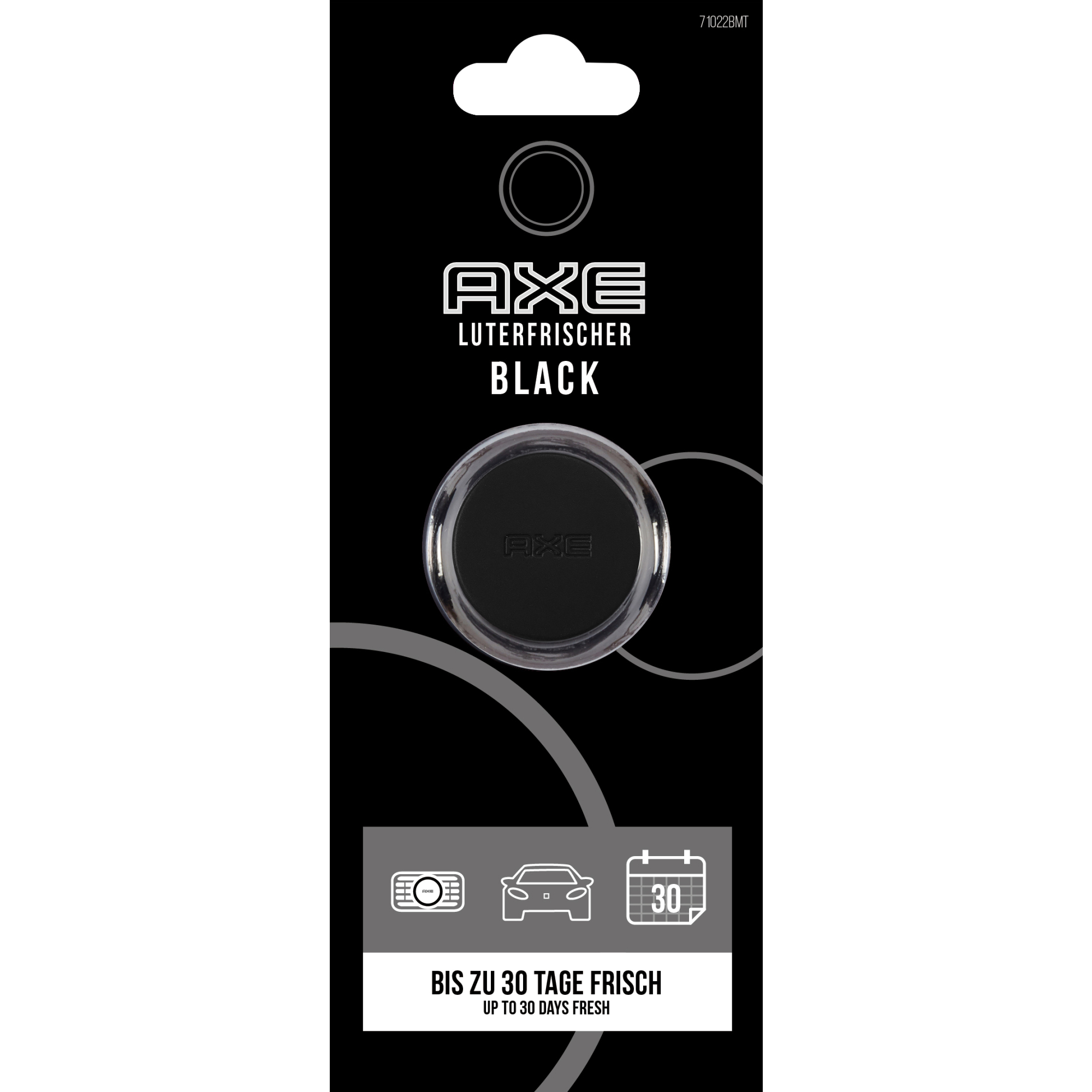 Lufterfrischer Airfresh Mini Vent Black von AXE, 1 Stück - ATU