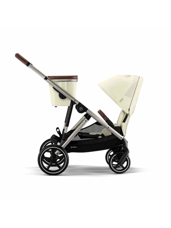 Cybex Cybex Gazelle S Kinderwagen - Farbe: Seashell Beige / Gestell Taupe günstig kaufen onesize