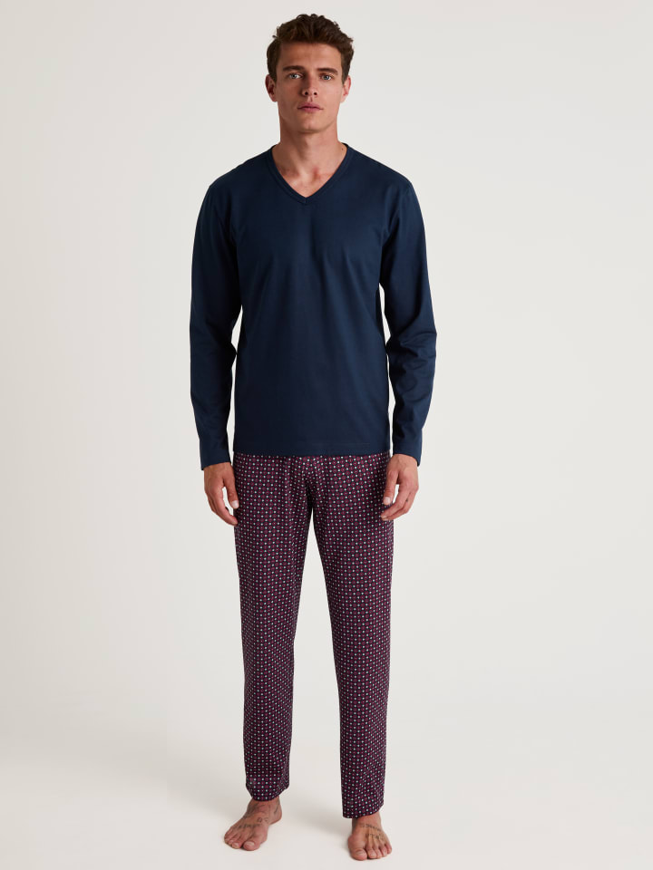 Calida Pyjama in blue night günstig kaufen