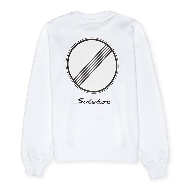 solebox Sweater Geschwindigkeitsbegrenzung (Autobahn Collection) white