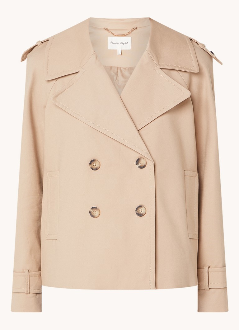 Gabardina cruzada Phase Eight Lola con bolsillos laterales