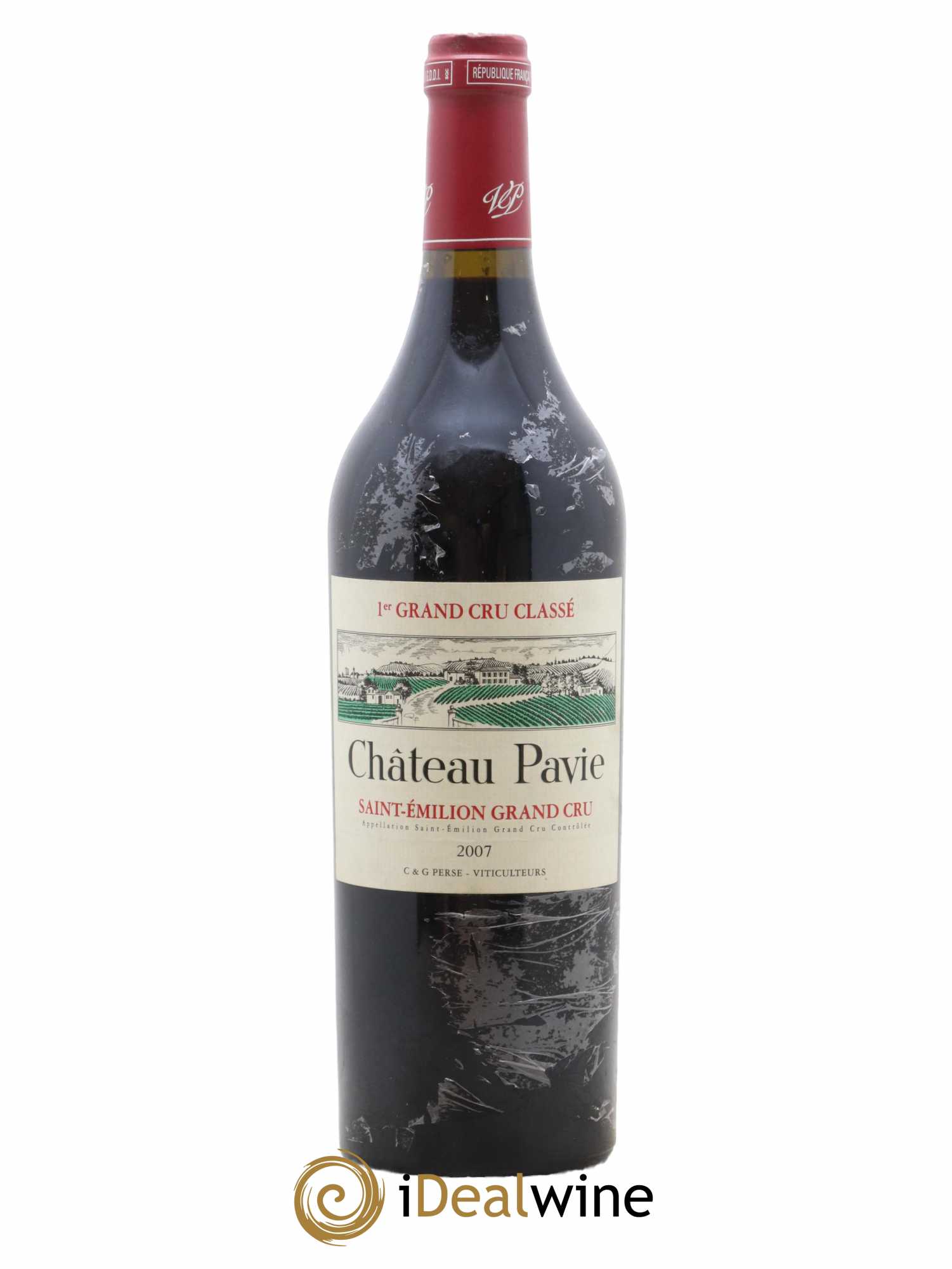 Château Pavie 1er Grand Cru Classé A  2007 - Lot de 1 Bouteille