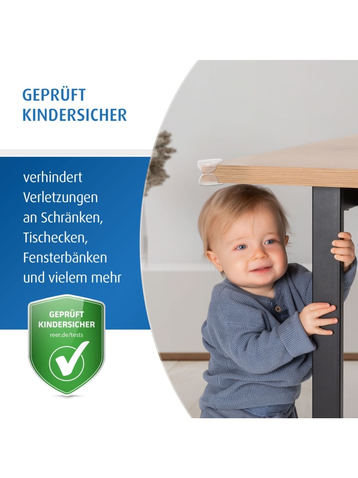 Reer [Vorteilspack] Eckenschutz in Transparent ab 0 Monate günstig kaufen onesize