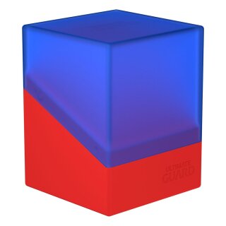 Ultimate Guard Boulder Deck Case 100+ Synergy Blau/Rot