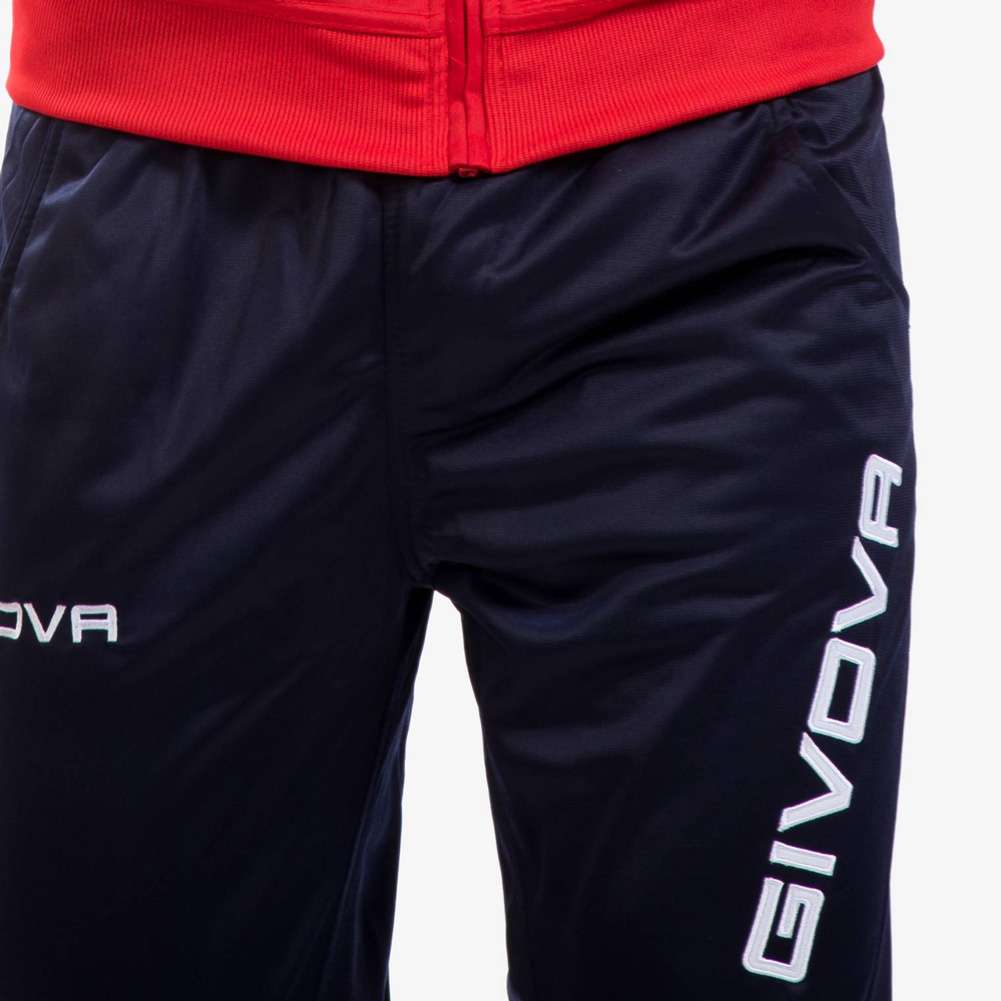 Givova Tuta Visa Trainingsanzug blau/rot