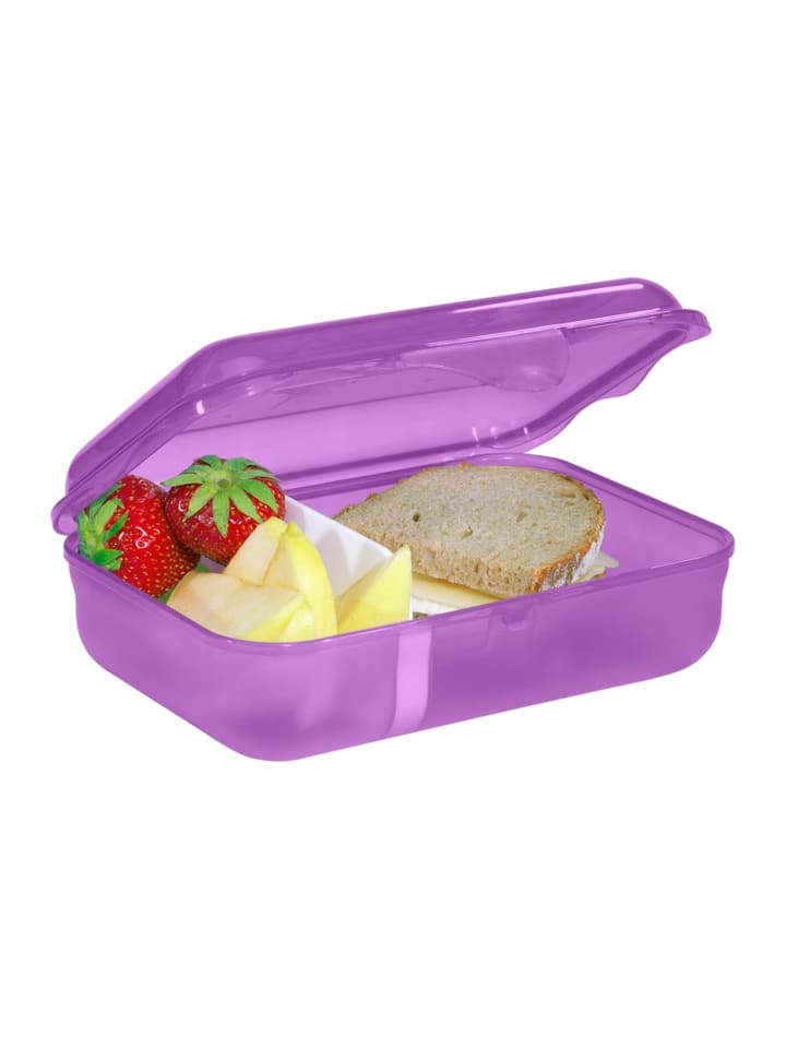 Step by Step Brotzeitbox, mit Klickverschluss in Pegasus Emily Lila günstig kaufen onesize