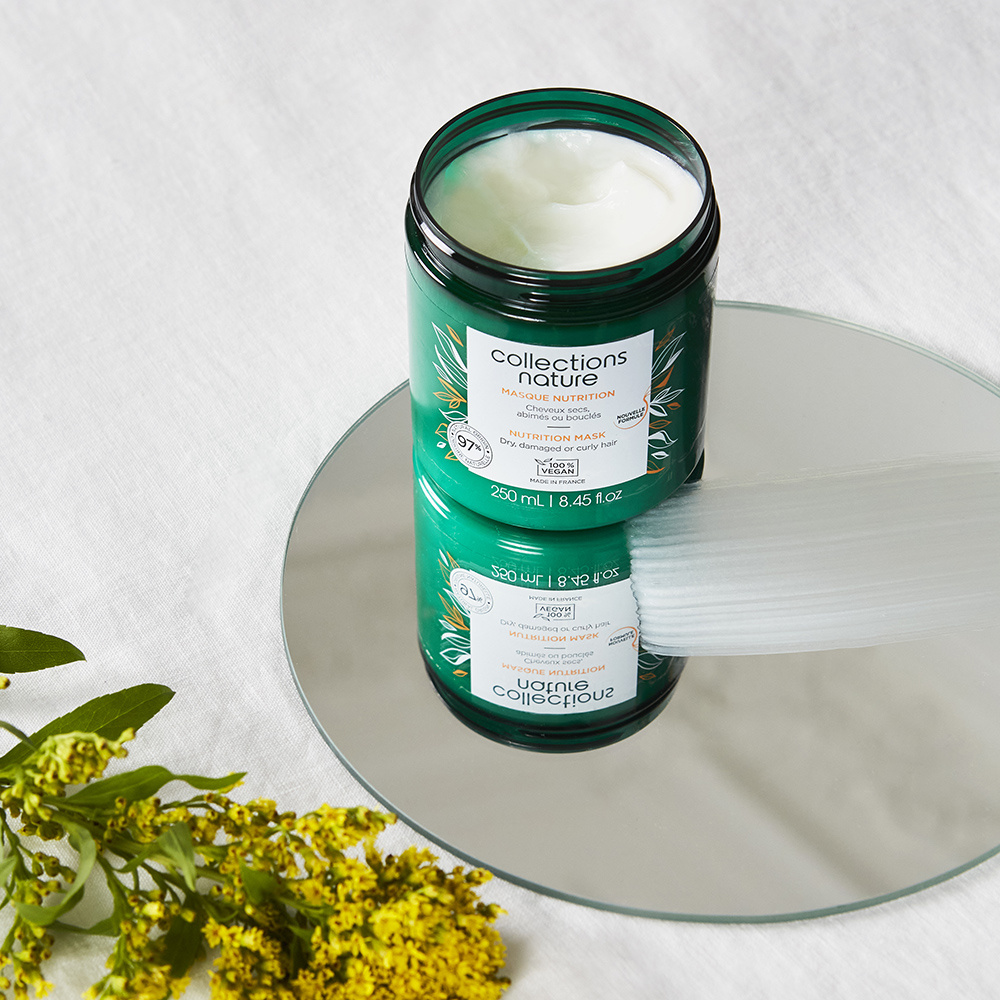 Collections Nature Masque Nutrition Idéal pour les cheveux secs, abimés ou bouclés