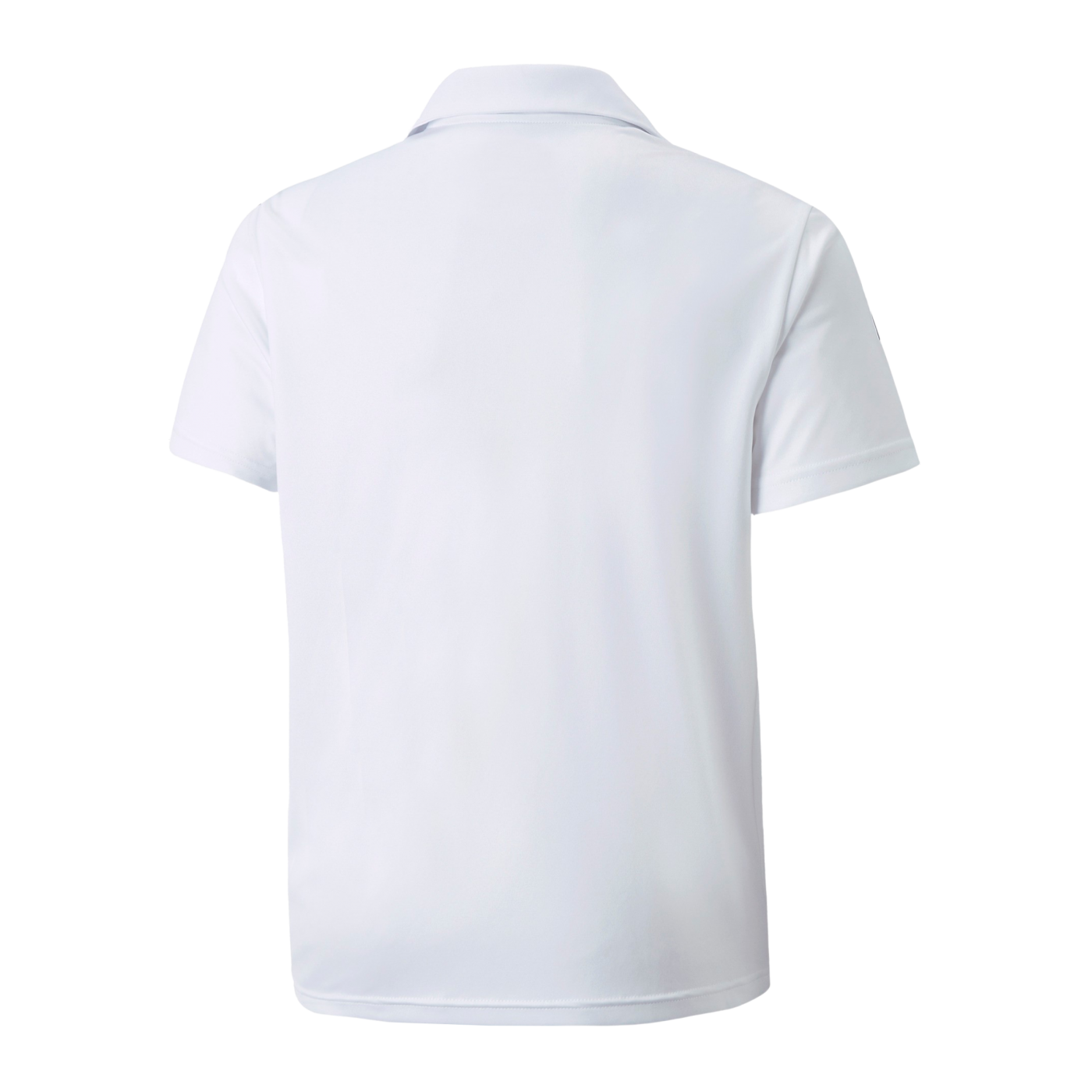 PUMA teamLIGA Sideline Polo Kids Weiss Schwarz F04