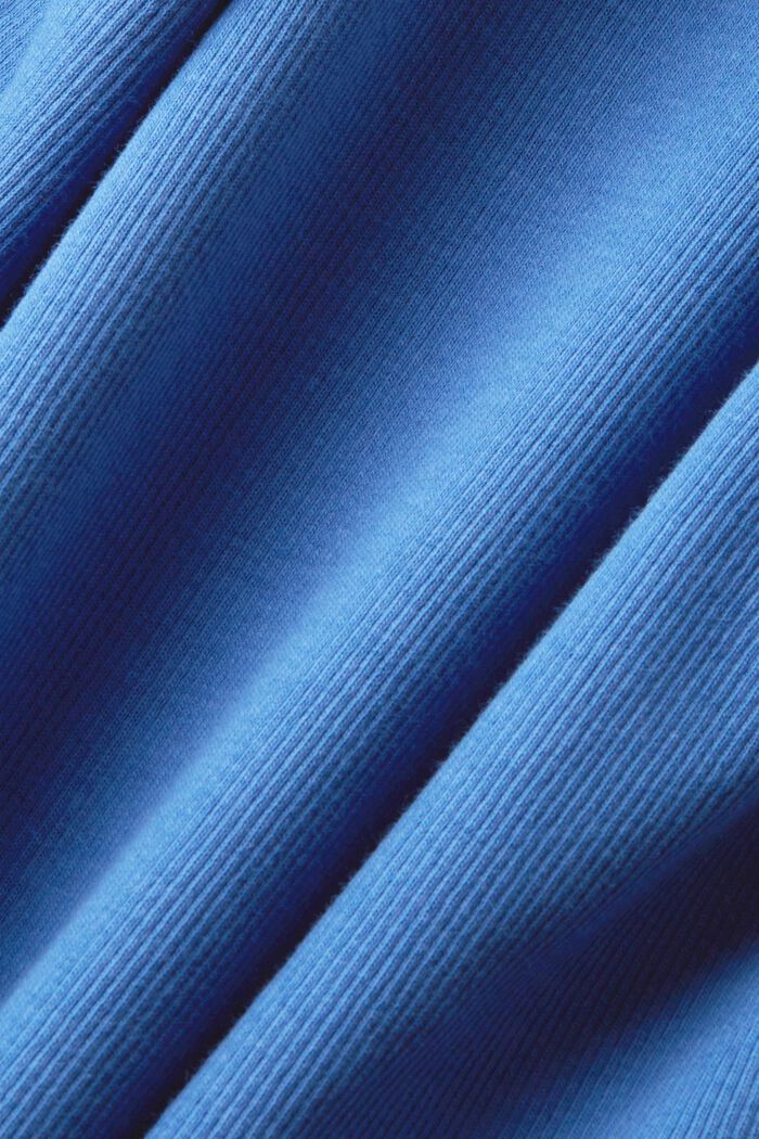 Geripptes Jerseykleid