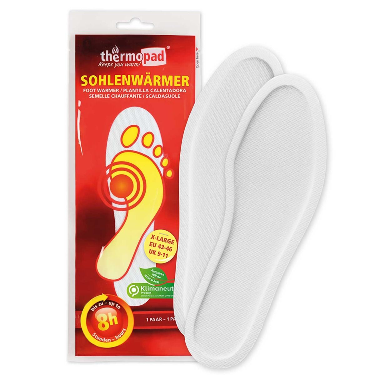 Sohlenwärmer 1 Paar