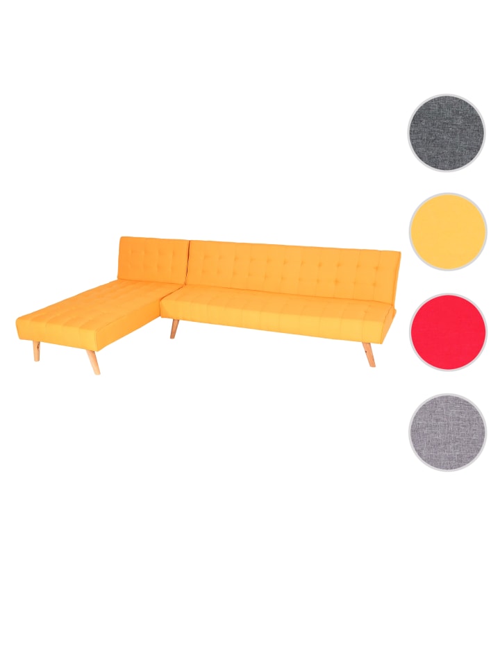 MCW Ecksofa K38 Liegefläche links/rechts, Gelb günstig kaufen onesize