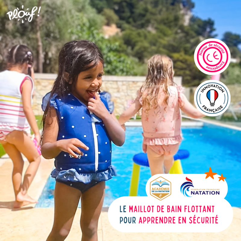 Maillot de bain flottant : Rita Bleu