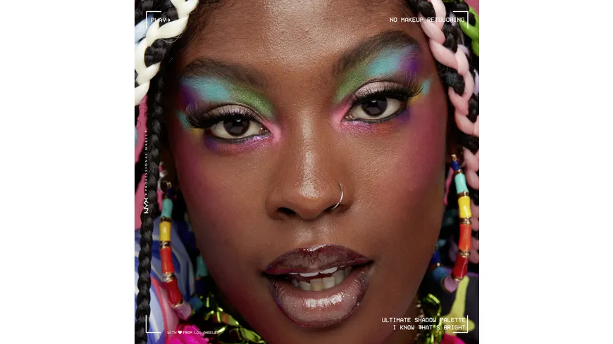 NYX PROFESSIONAL MAKEUP Lidschattenpalette I Know That’s Bright
