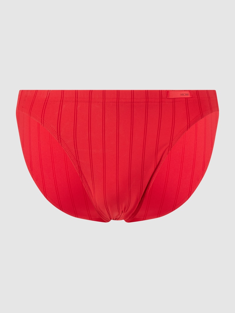 Slip mit Allover-Muster Modell 'Chic' in rot