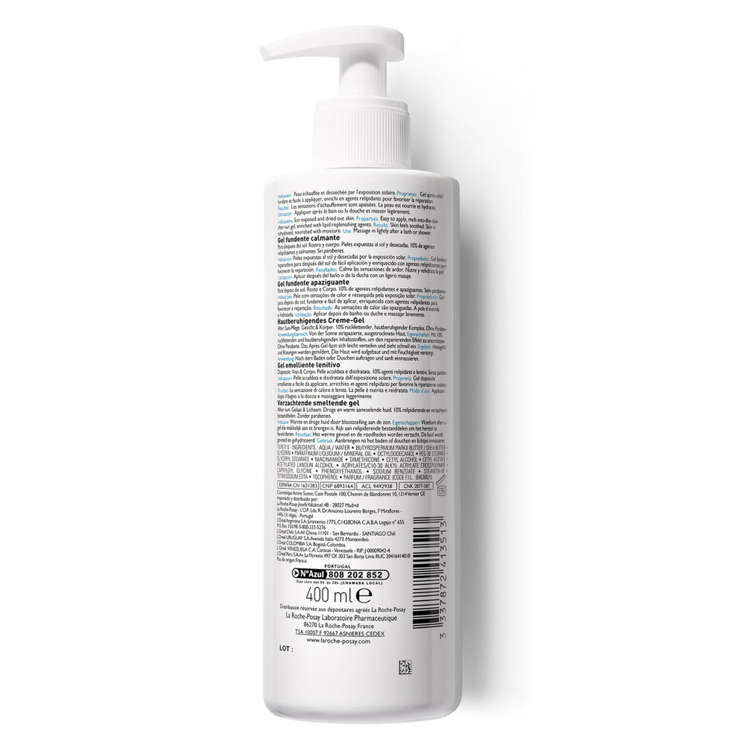 la roche-posay Posthelios Gel Fondant Après-Soleil Réparateur