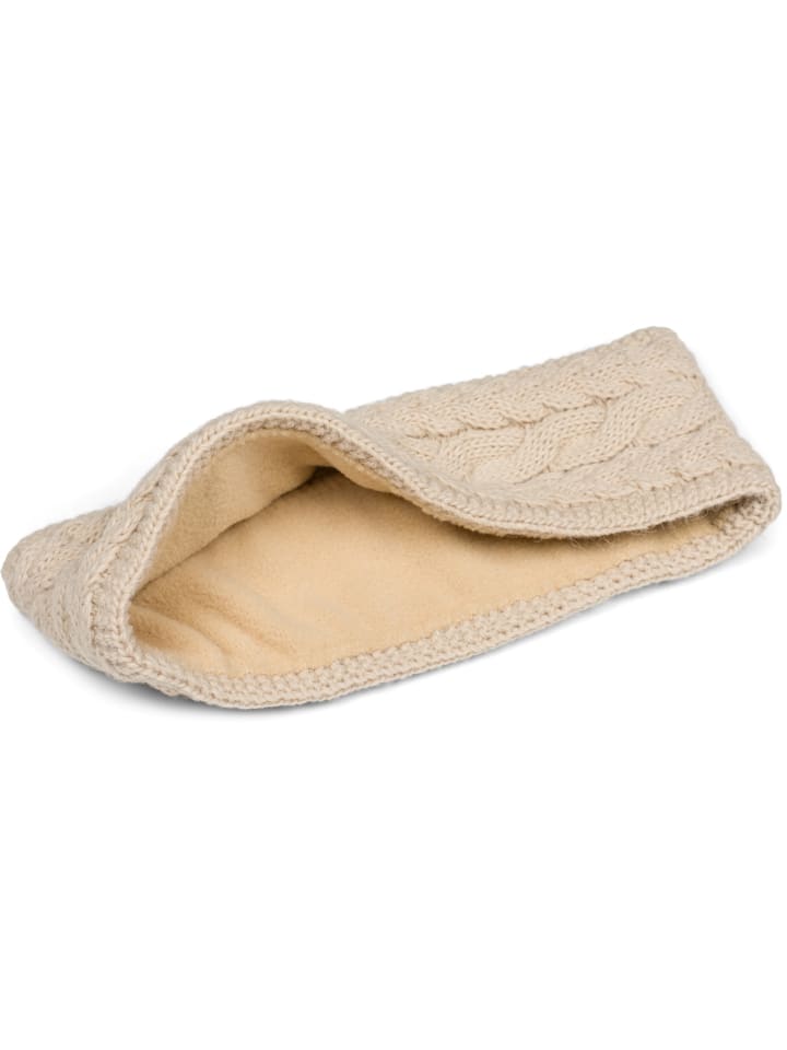 styleBREAKER Strick Stirnband in Beige günstig kaufen onesize