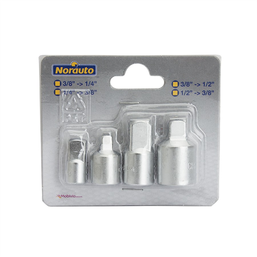 Vierkant-Adapter ½",1/4", 3/8" von Norauto, 4-tlg - ATU