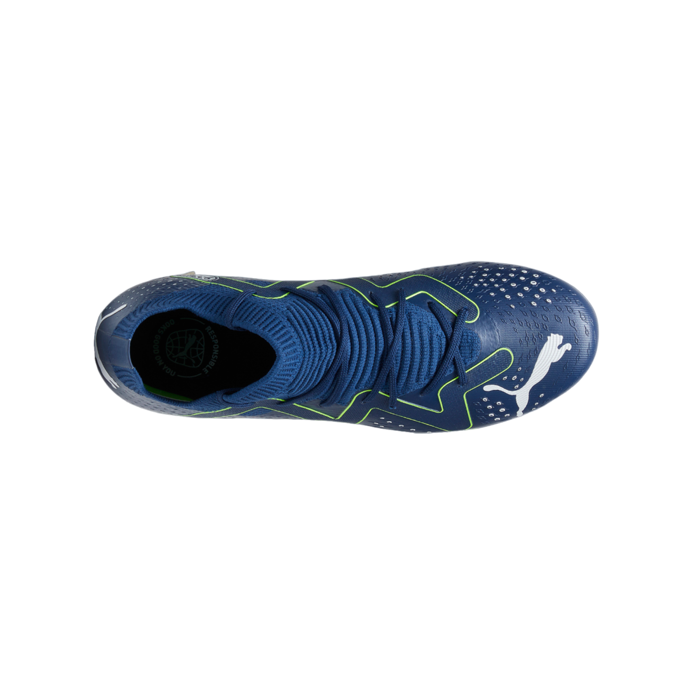 PUMA FUTURE Match MG Jr Kids Blau Weiss F03