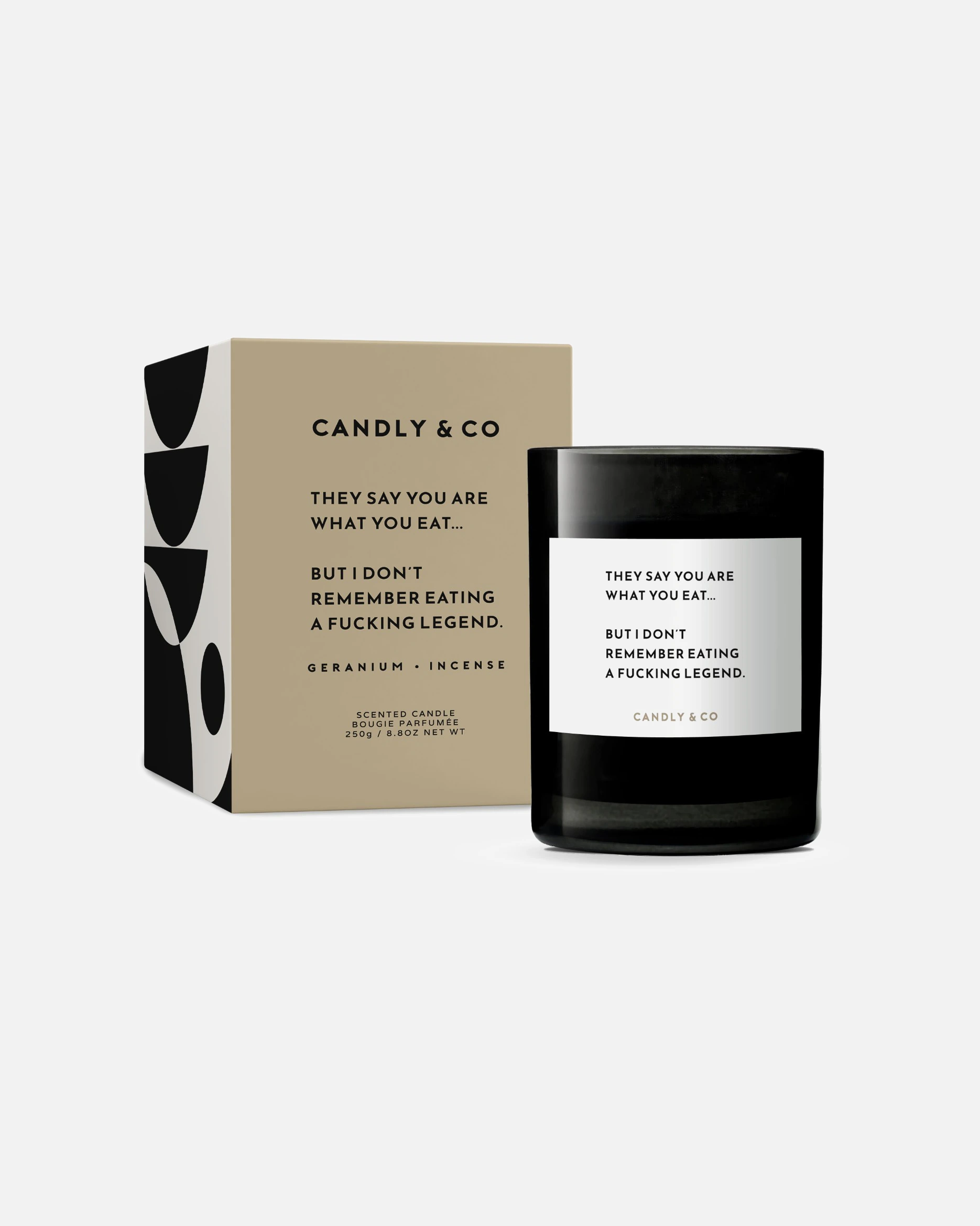 Candly&Co Bougie č. 1 „Hovorí sa, že si to, čo ješ“