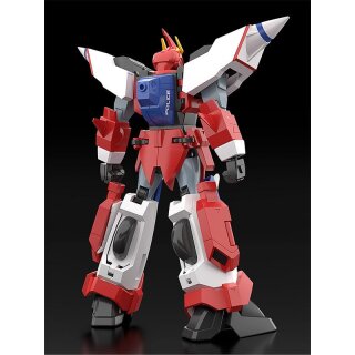 Armored Police Metal Jack Moderoid Plastic Model Kit Hyper Red Jack Armor 16 cm