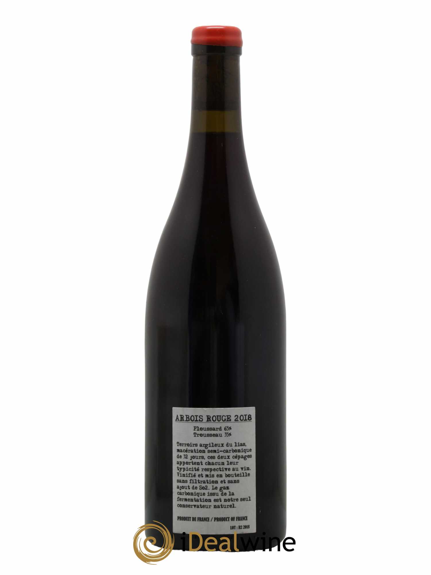 Arbois Ploussard Trousseau Adeline Houillon & Renaud Bruyère  2018 - Lot de 1 Bouteille