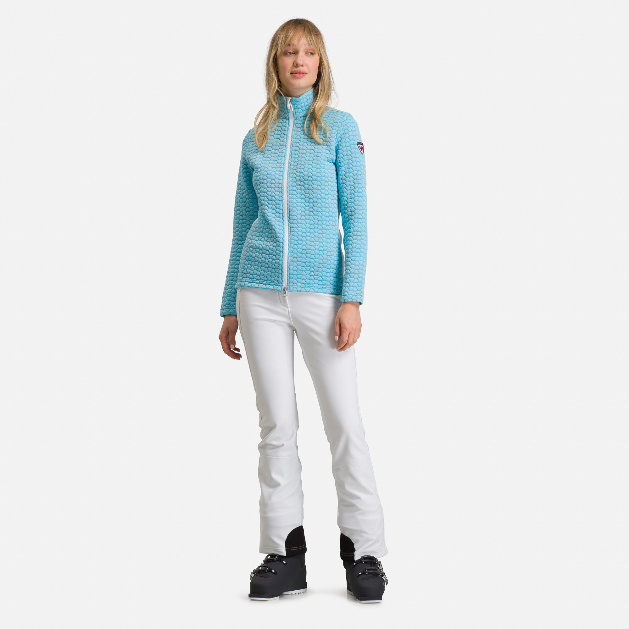 Veste zippée Hiver Print Femme